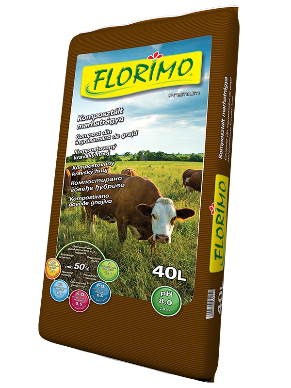 Florimo komposztált marhatrágya