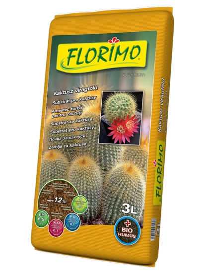 Florimo kaktusz virágföld 