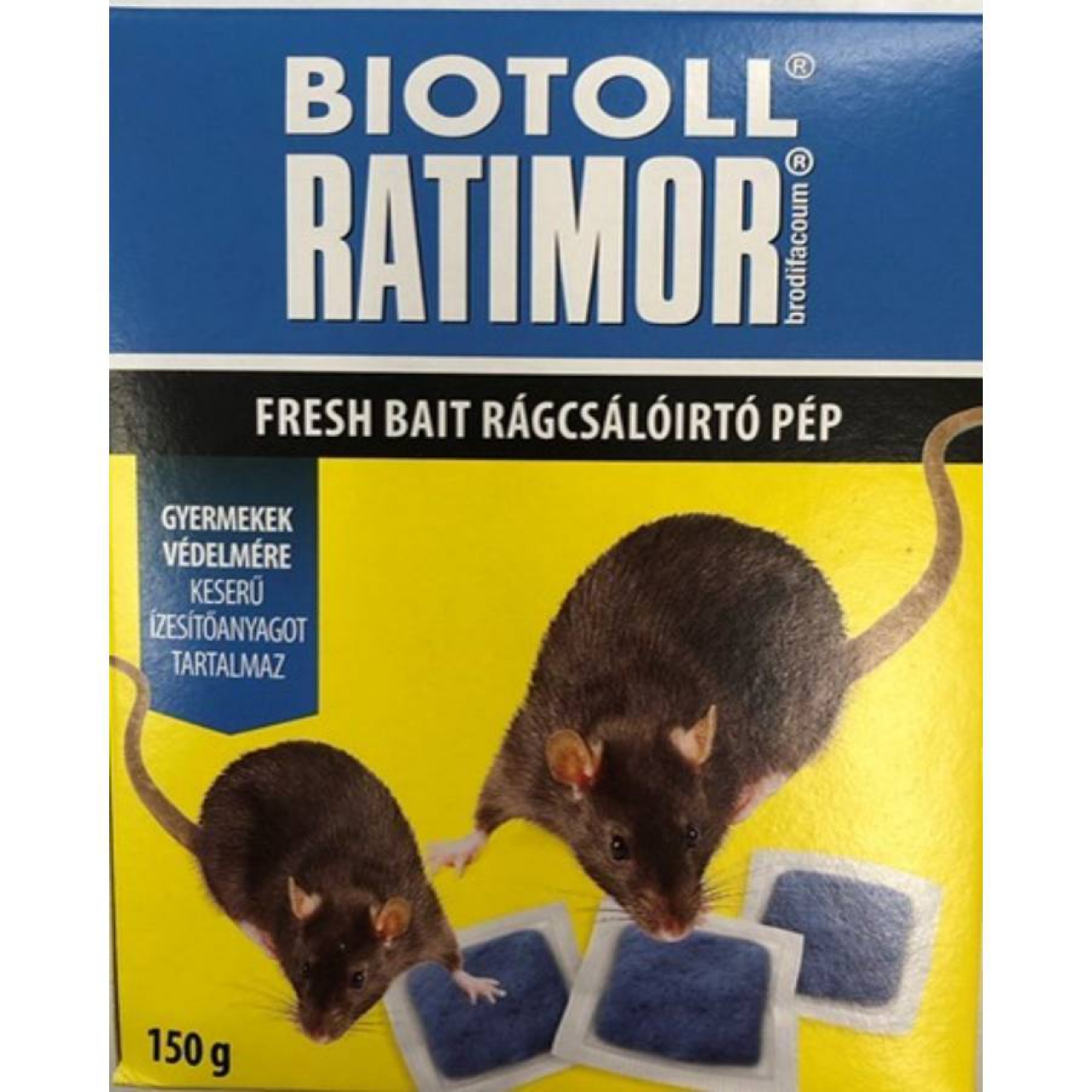 Biotoll Ratimor rágcsálóirtó pép 